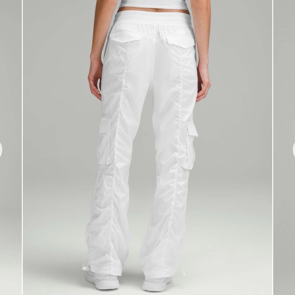 Lululemon Dance Studio Relaxed-Fit Mid-Rise Cargo Pant - White (M) - Picture 3 of 15